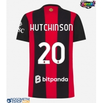 Ženski Nogometni dresi AC Milan Omari Hutchinson #20 Domači 2026-27 Kratek Rokav